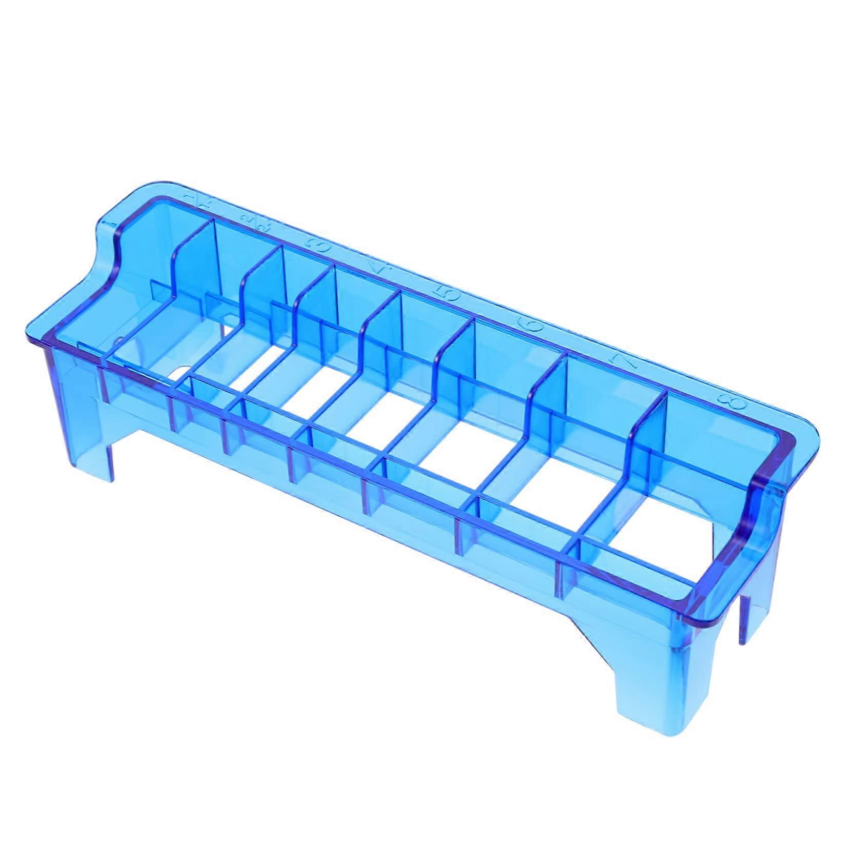 Barbershop Comb Organizer Plastic Hairdressing Storage Box Durable MultiSize Clipper Comb Holder