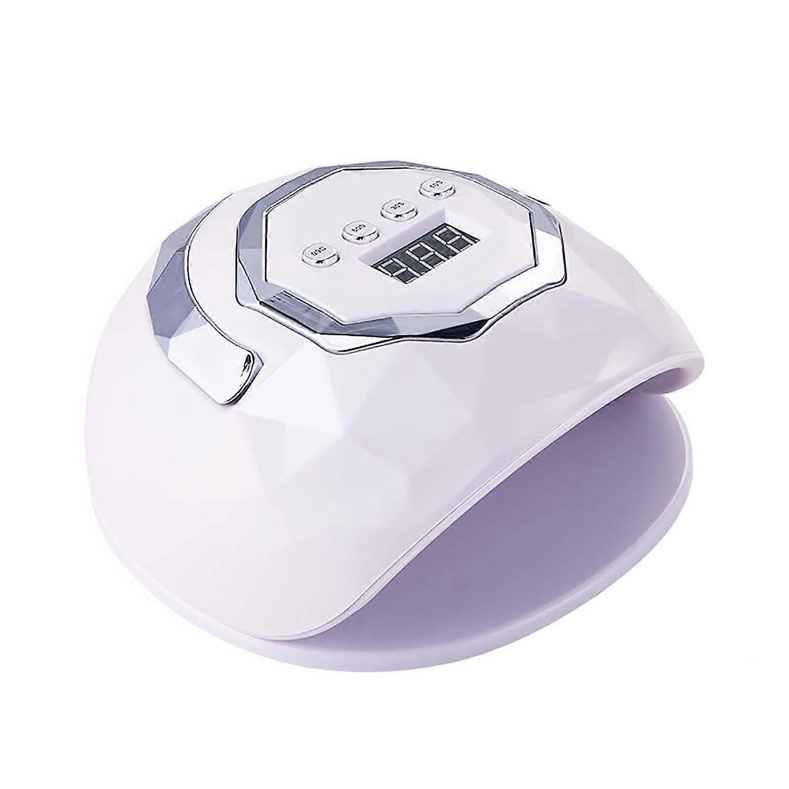 280W UV LED Nail Lamp for Gel Nails with Fast Curing, Digital Display and Four Timer Modes
