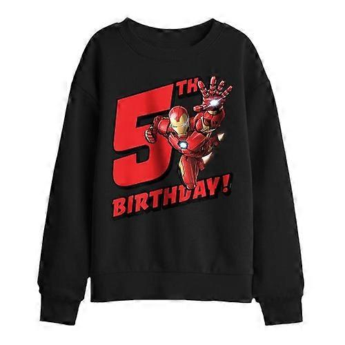 Iron Man Childrens/Kids 5th Birthday Sweatshirt
