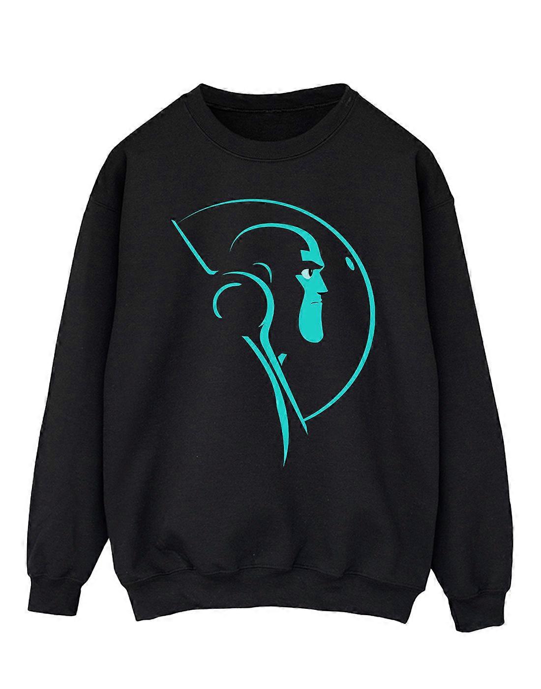 Disney Men's Lightyear Space Helmet Stare Sweatshirt