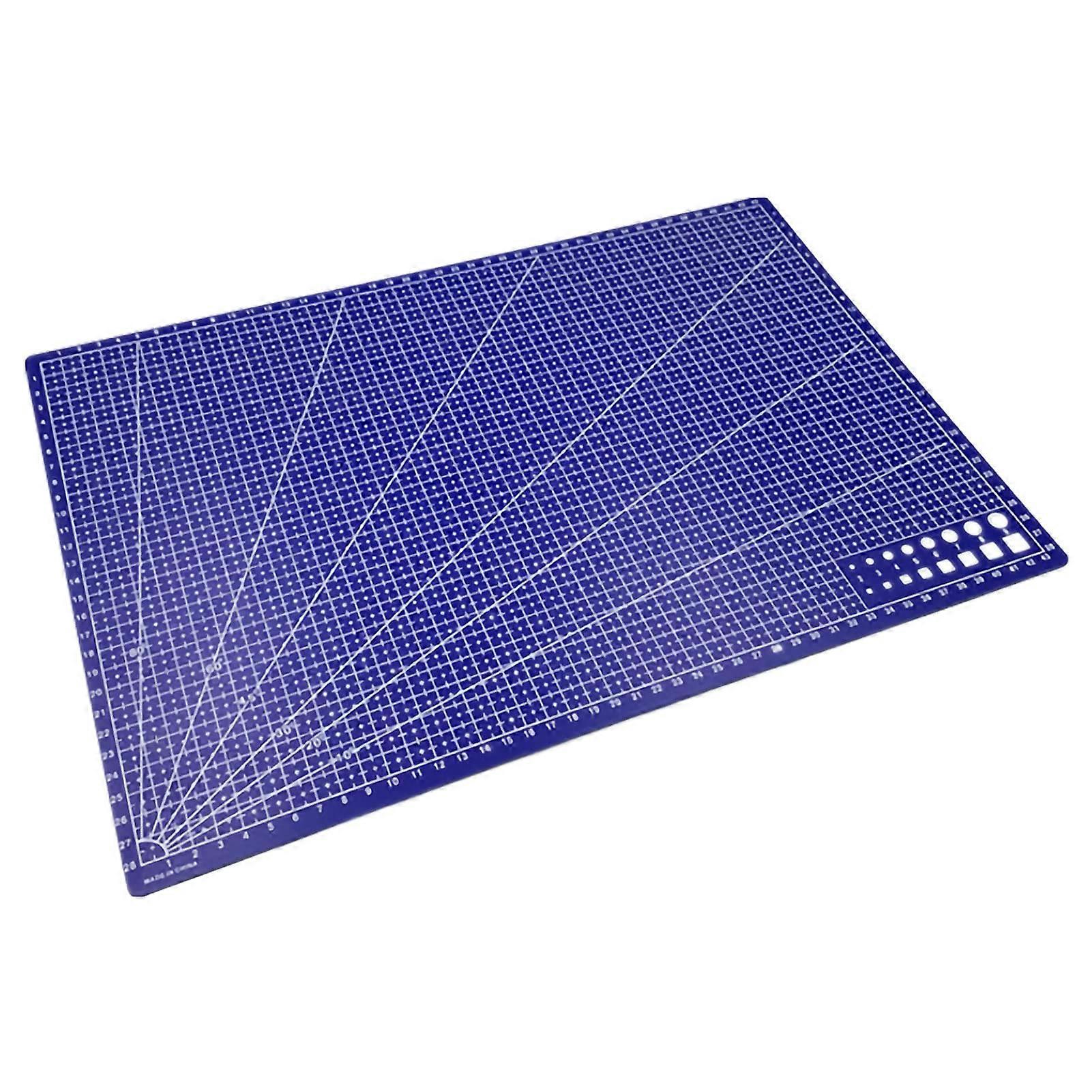 A3 Self Healing Cutting Mat with Precise Grid Lines for Scrapbooking and Craft Projects Blue