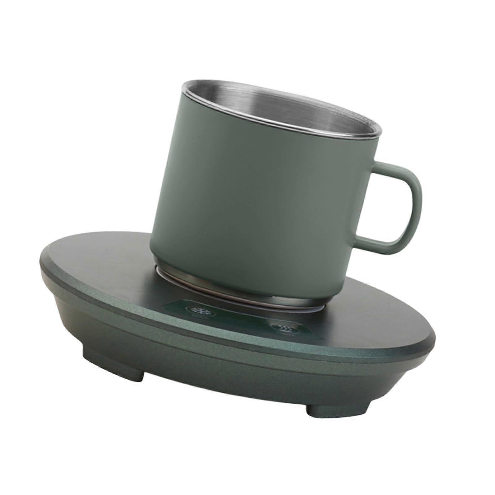 Coffee Mug Warmer and Cooler with Dual Temperature Control for Home Office Drinks