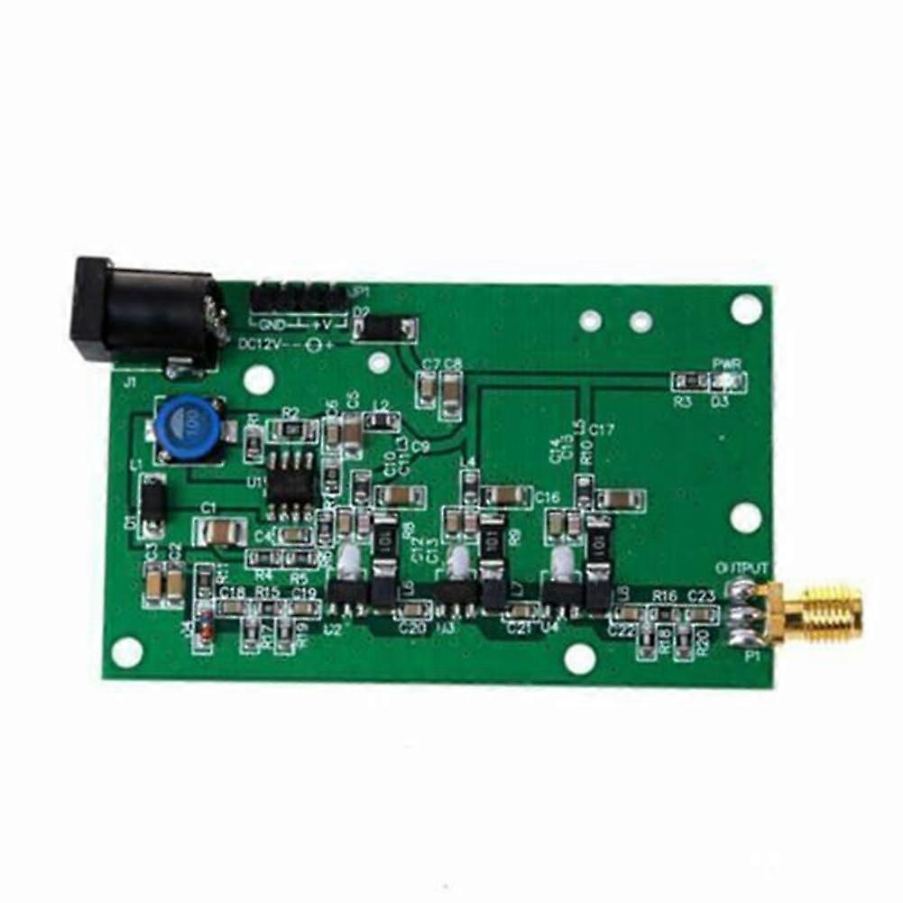 SMA RF Noise Source Generator 12V  Performance Multiple Frequency Output PCB Board Green