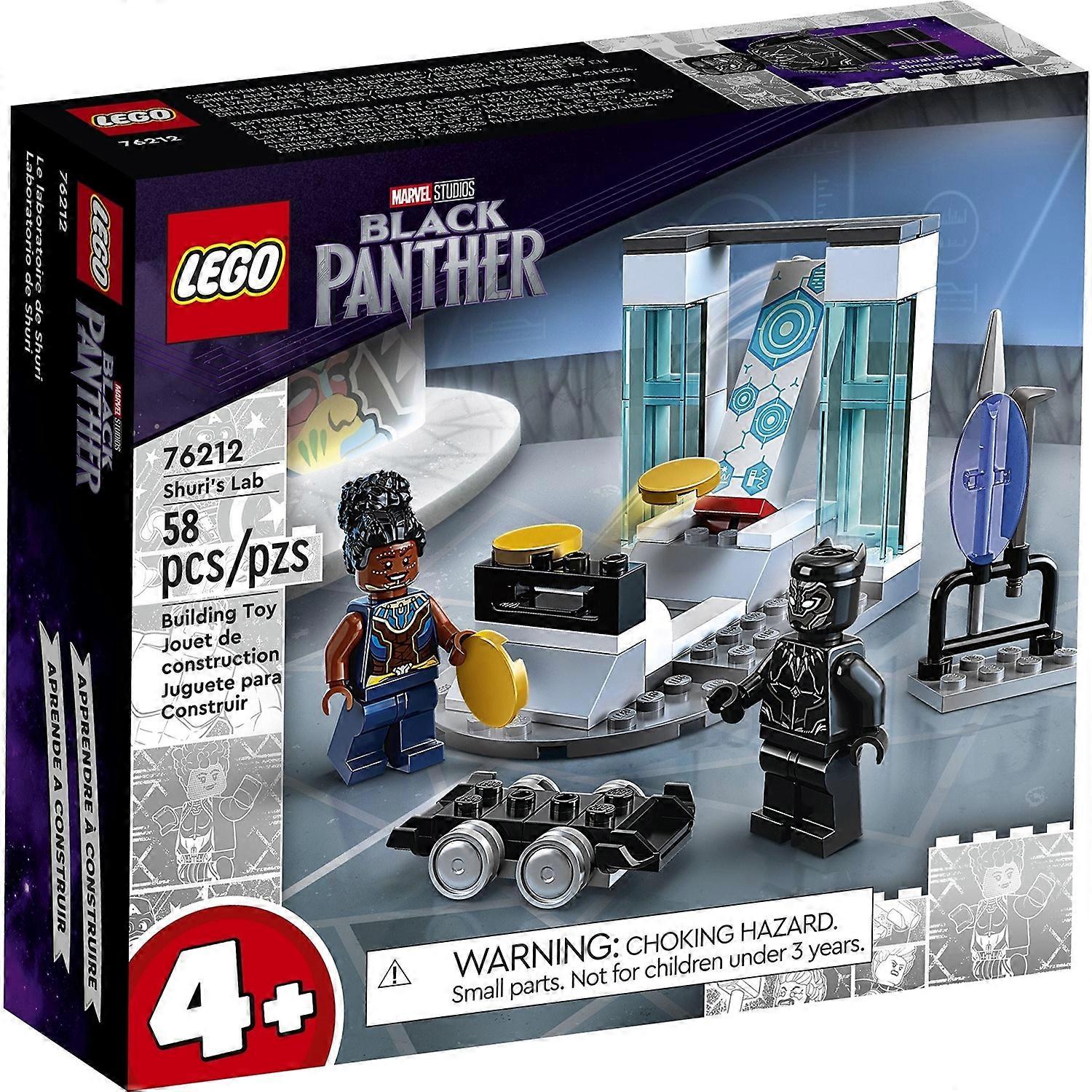LEGO 76212 Marvel Sort Panter Shuri's Lab