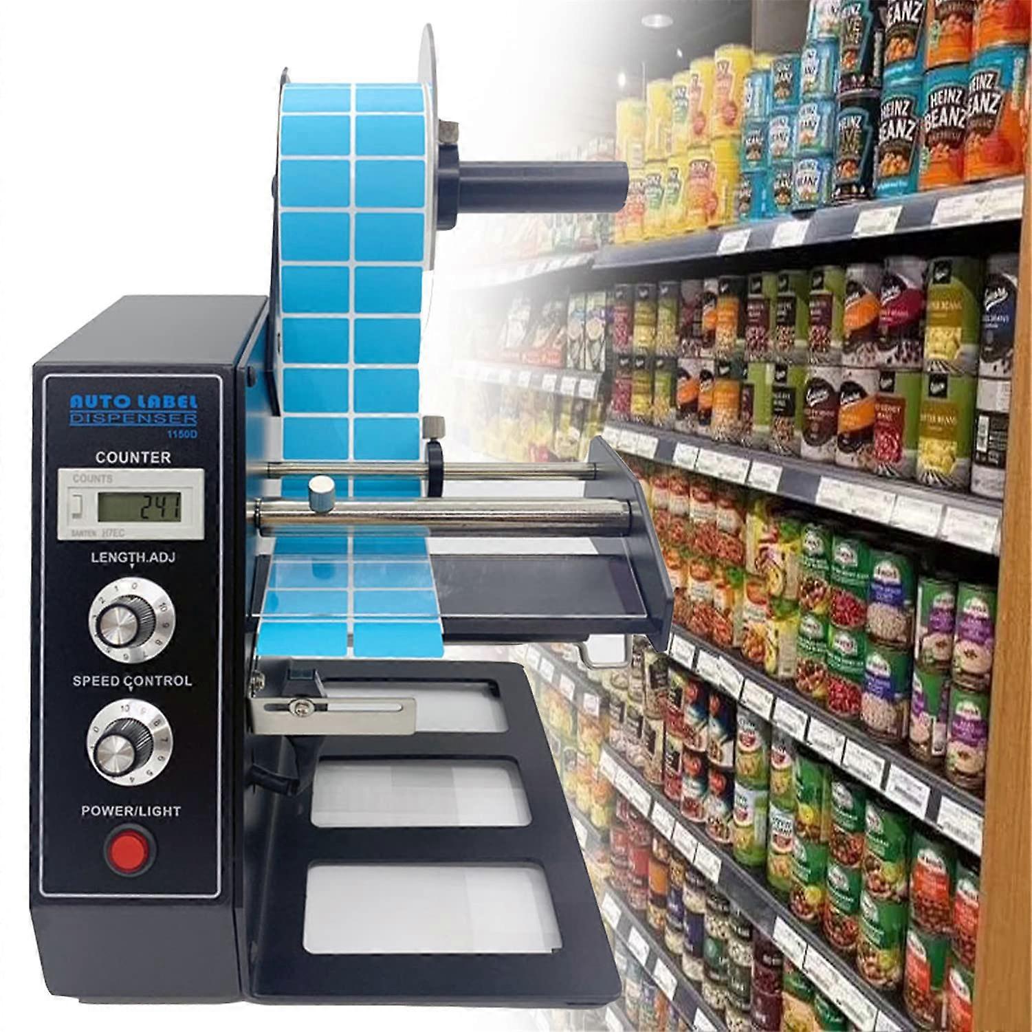 Automatic Label Peeling Machine with LED Counter for SelfAdhesive Labels up to 140mm Width
