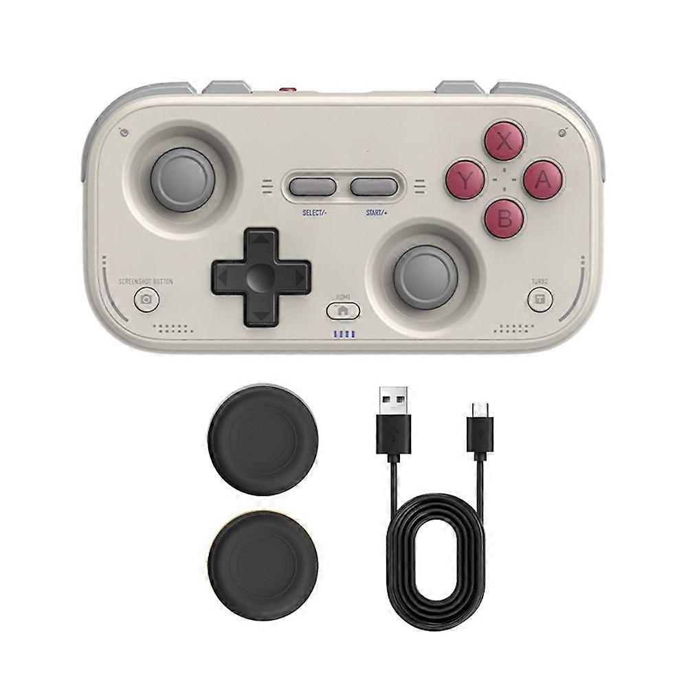 Pocket Retro Game Controller for Switch2/PC/IOS/Android with Hall Joysticks Mini Portable Gamepad B