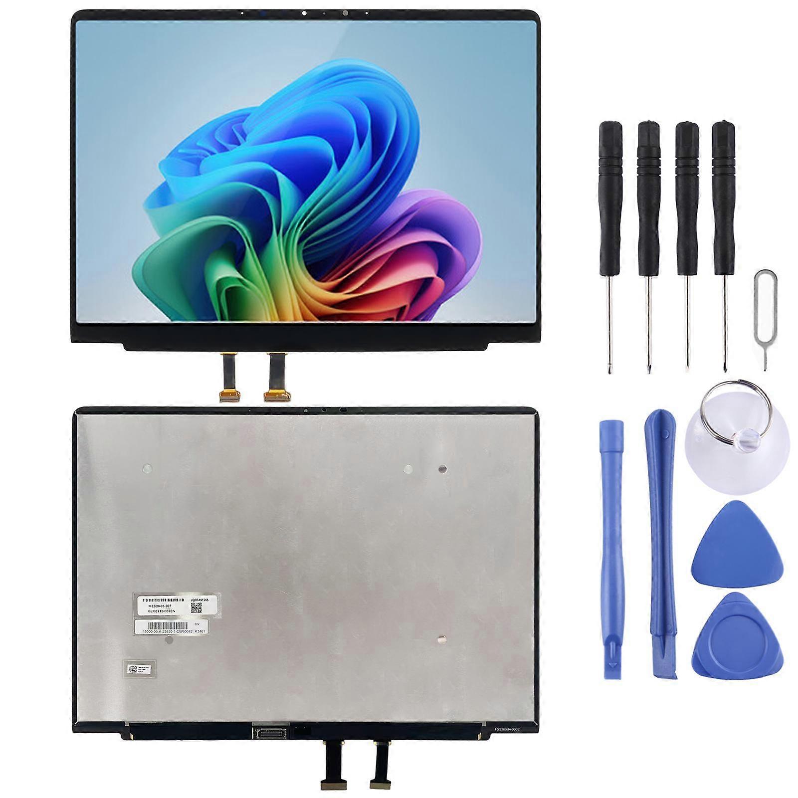 For Microsoft Surface Laptop 7 15 inch 2037 COMPATIBLE LCD Screen with Digitizer Full Assembly with Touch Flex Cable (Sharp LCD Version)