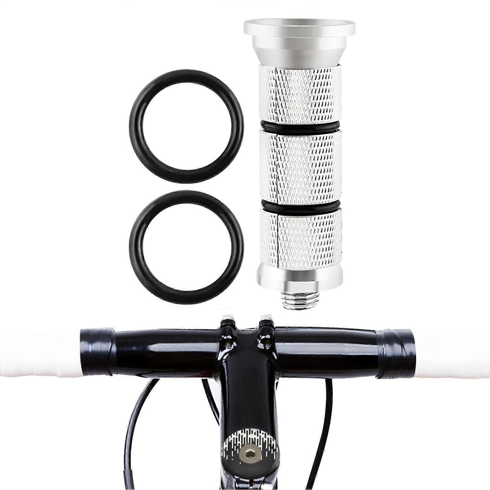 Bike Headset Cap with Aluminium Alloy Steerer Compression Plug for Carbon Fork Road Bikes