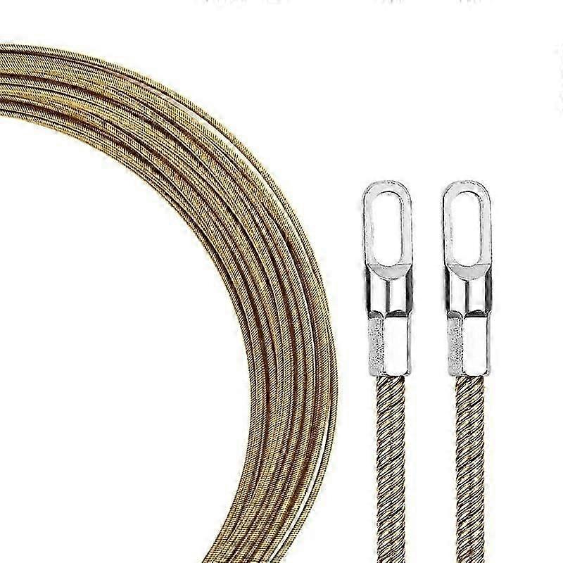 Electrical Spring Wire Threader, Wire Lead Threading Device Tool Fish Tape Faste