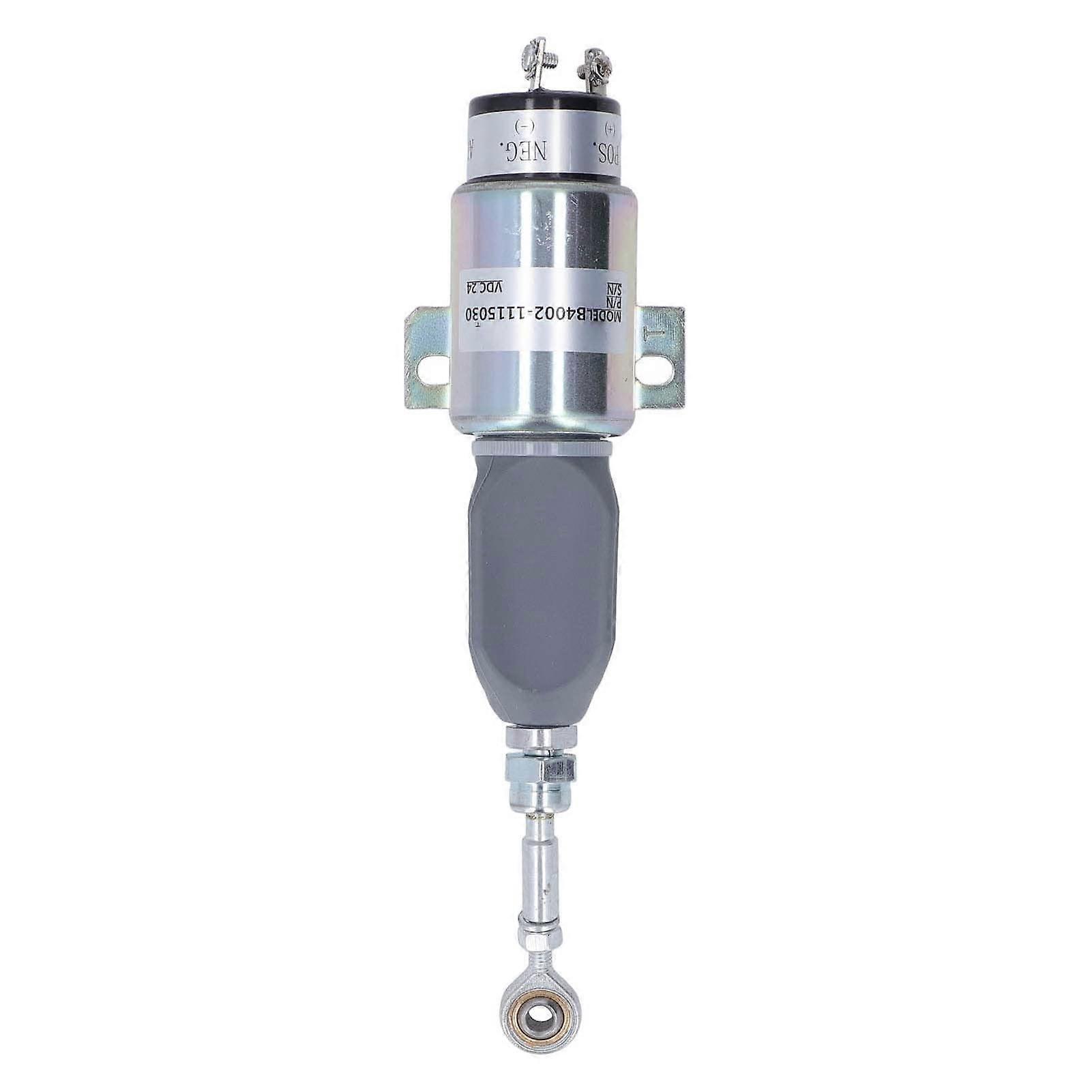 24V Generator Flameout Switch B4002 1115030 Replacement Valve, Durable Iron Build, Reliable Engine Shutoff