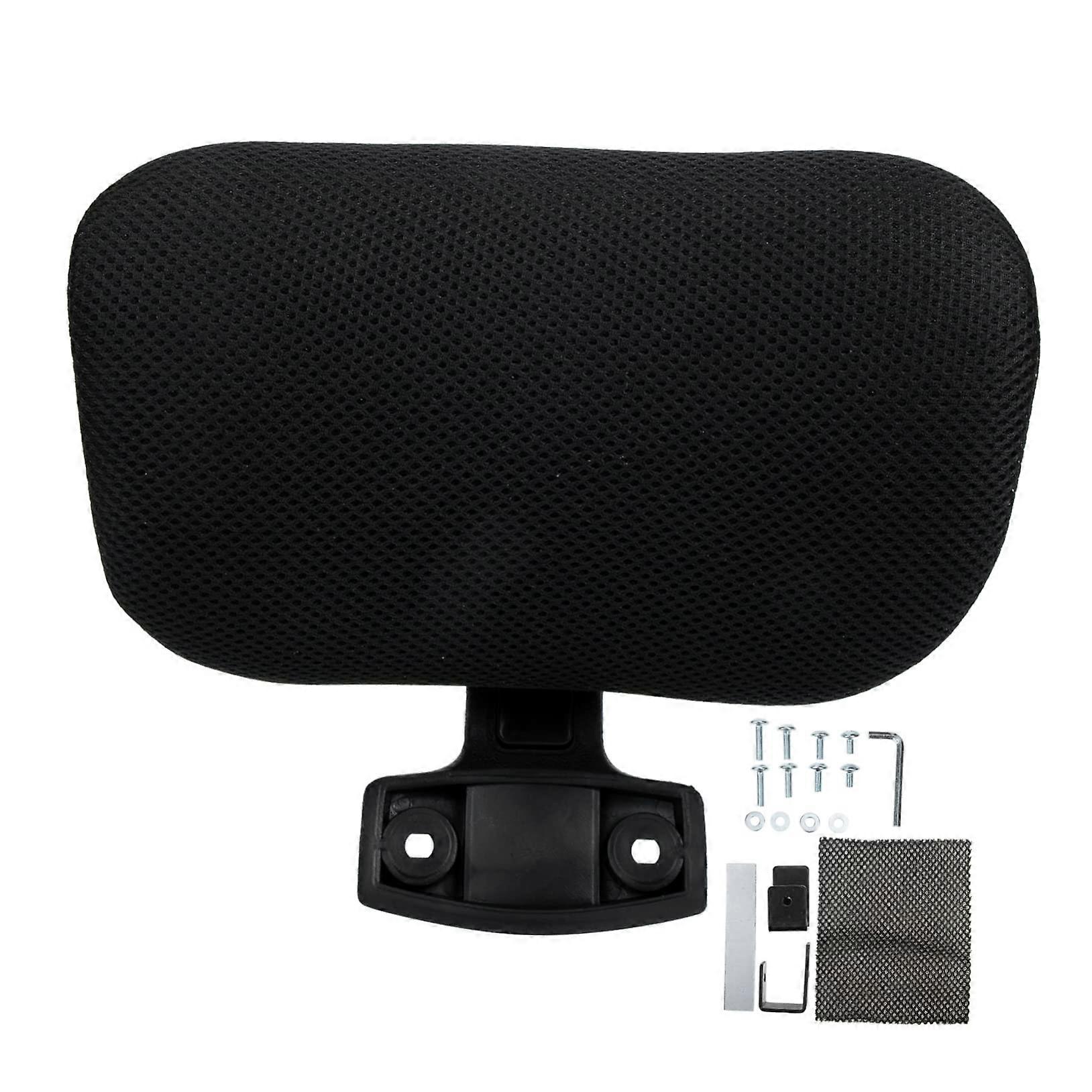 Adjustable Headrest Pillow for Office Chair with Ergonomic Neck Support and Easy Installation
