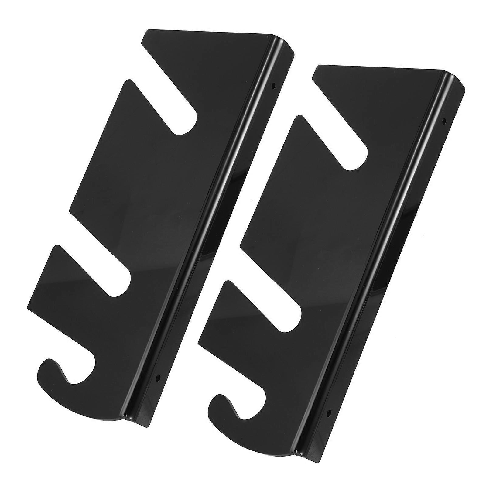 Acrylic Skateboard Wall Mount Rack for Skateboard Horizontal Display 4Sets