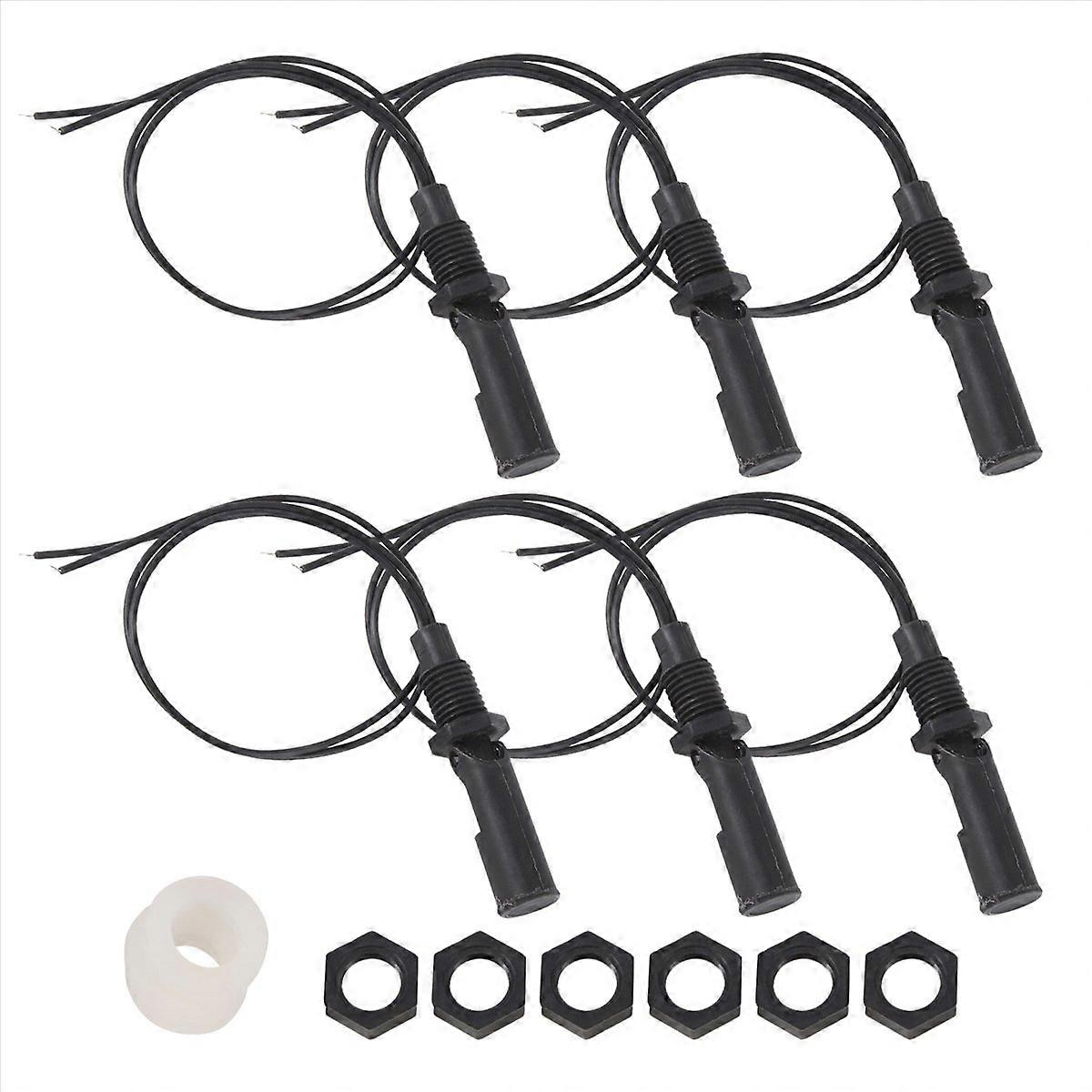 6 Pieces Side Mounted Horizontal Float Switch Water Level Sensor
