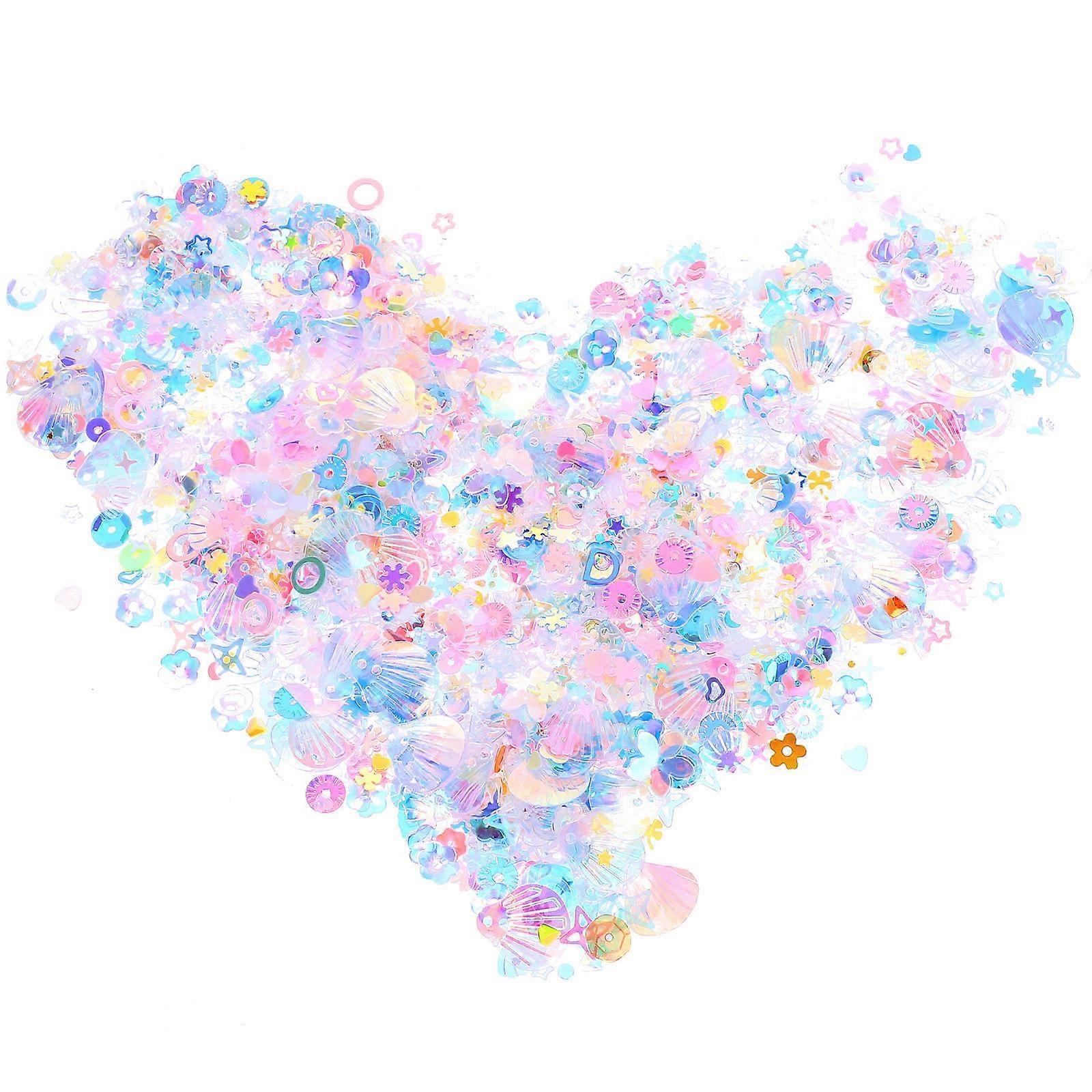 Multi Epoxy Sequins for DIY Decorative Handy Accessories 1 Bottle