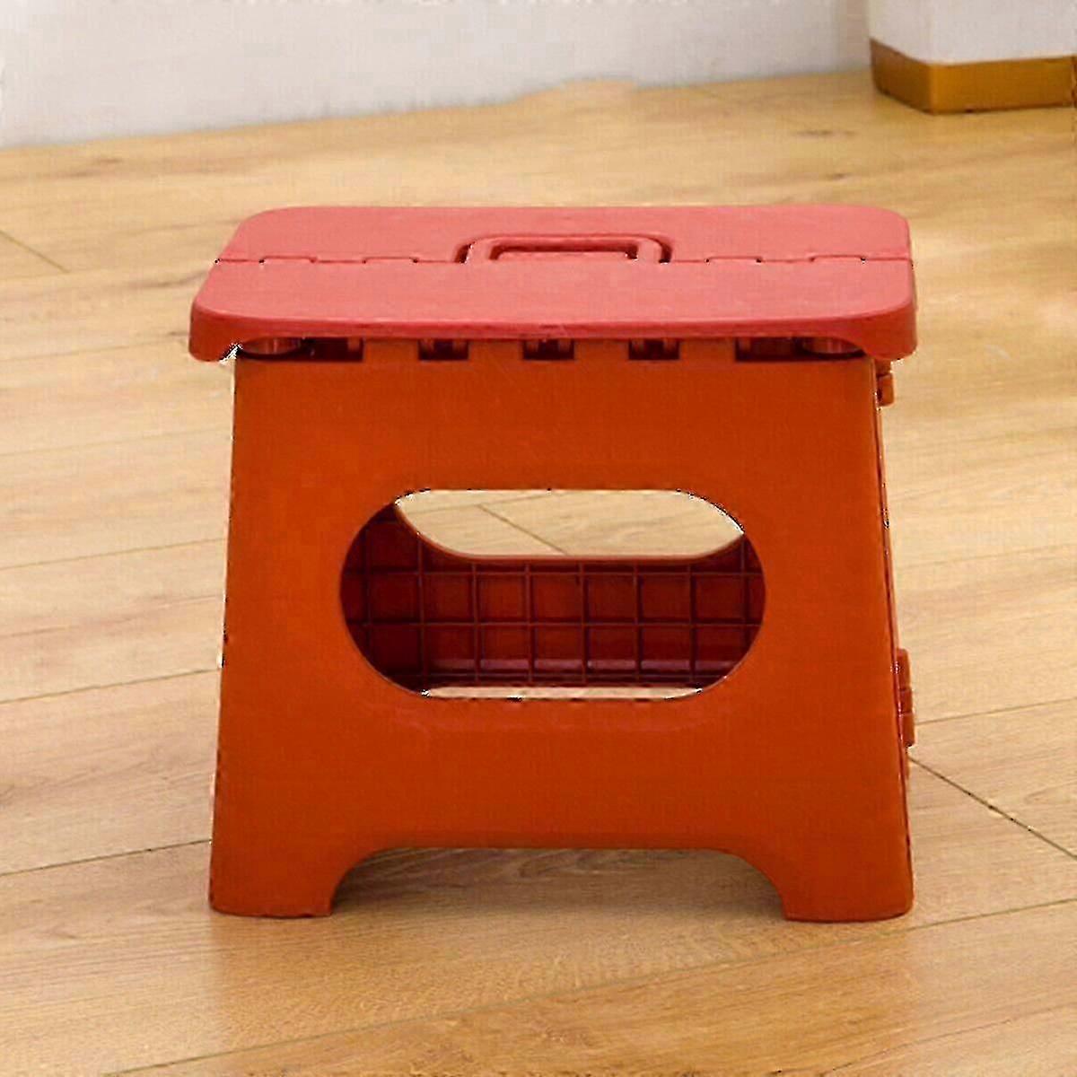 2025 Large Step Stool Folding Foldable Multi Purpose Heavy Duty Home Kitchen KidsSRedMAX01