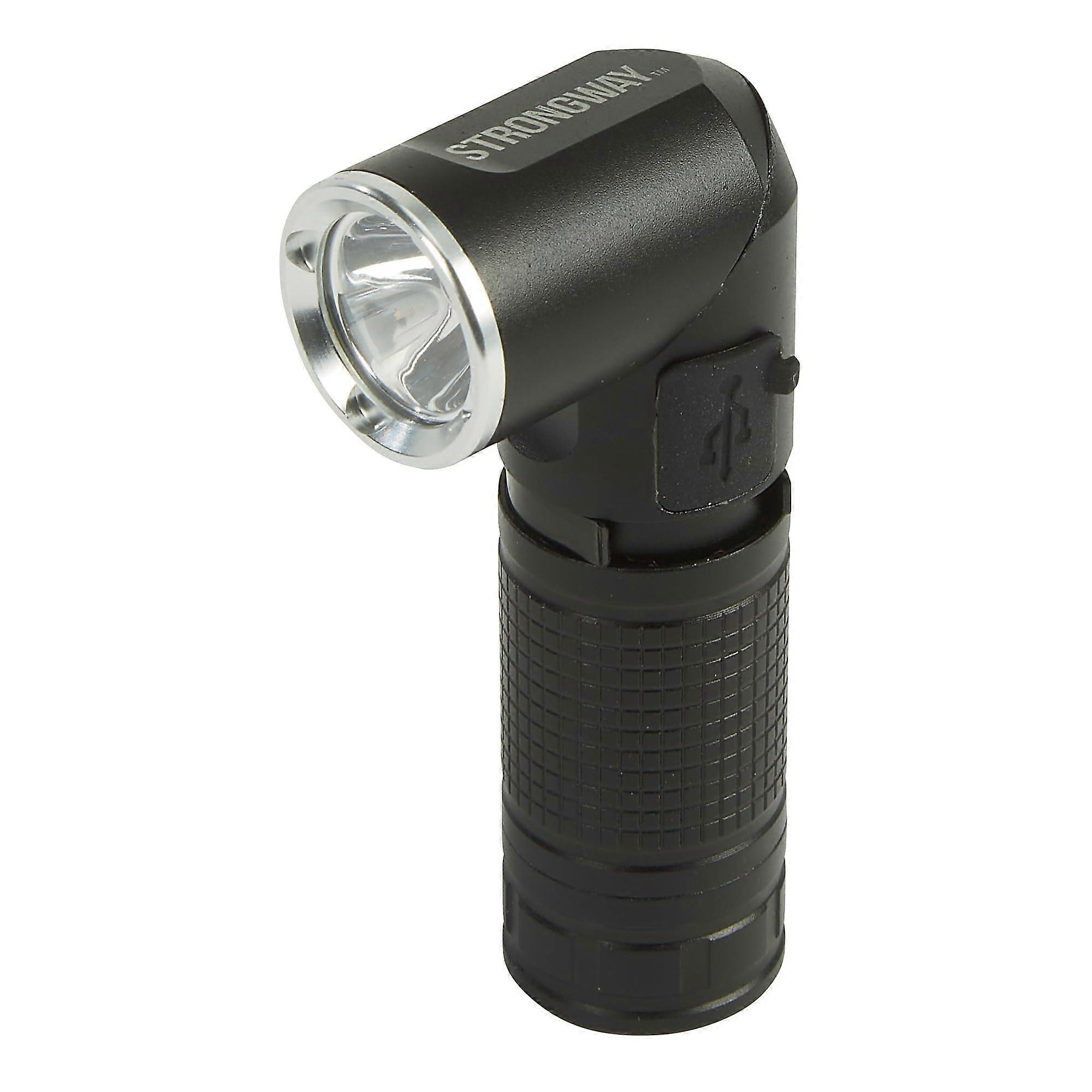 LED Work Light 600 Lumens Rechargeable Flashlight with Swivel Head, Durable Compact Design