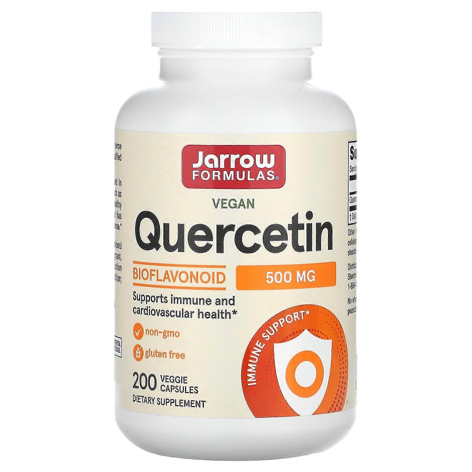 Jarrow Formulas, Quercetin, 500 mg, 200 Veggie Caps
