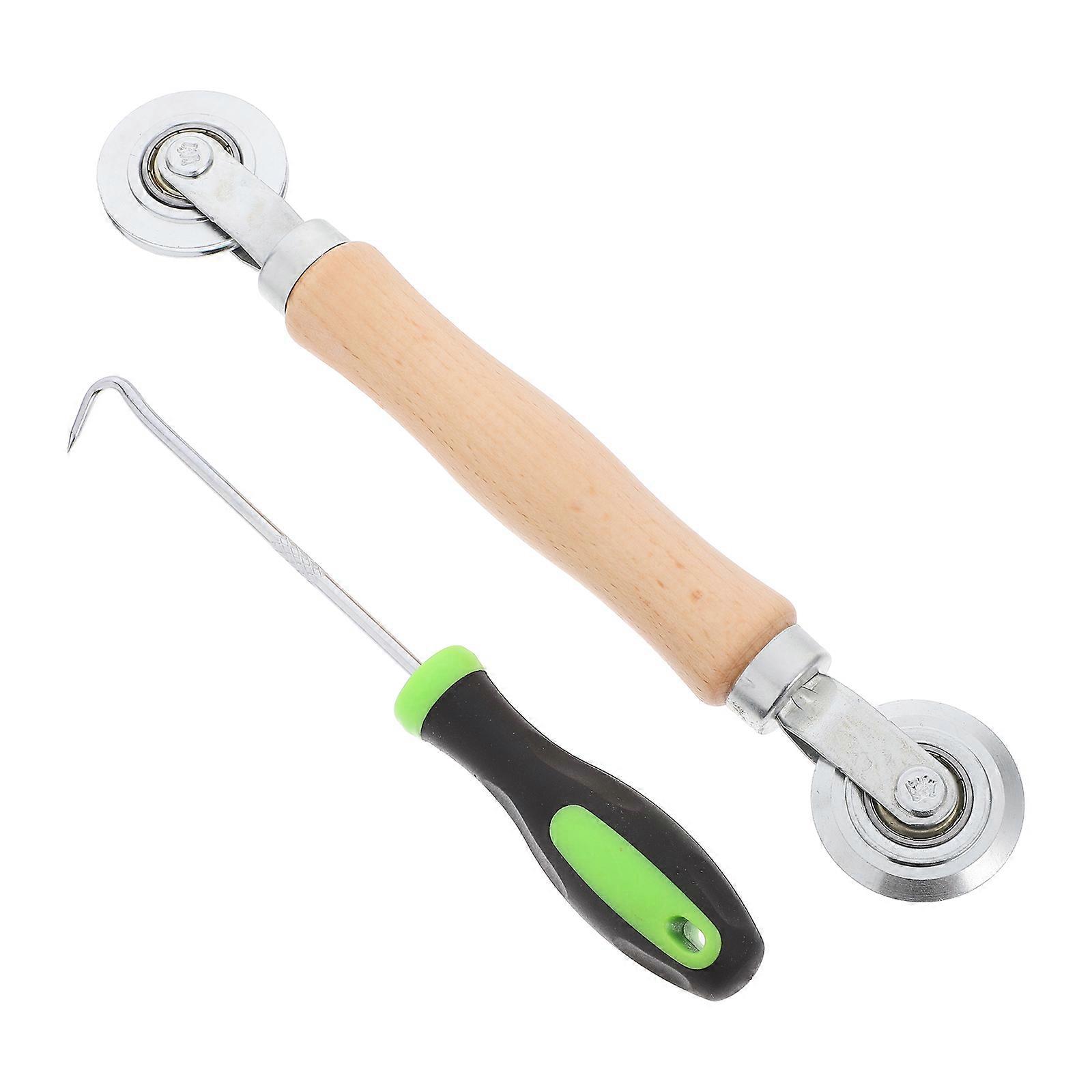 2pcs Mesh Screen Window Door Installation Tool Screen Spline Roller Tools