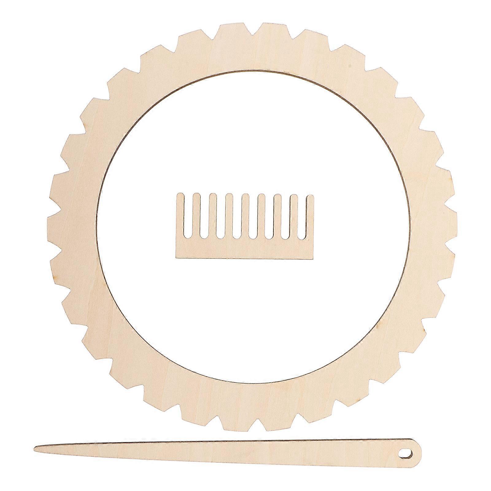 Wooden Handcraft Weaving Board for Creative Weaving Projects 5Sets