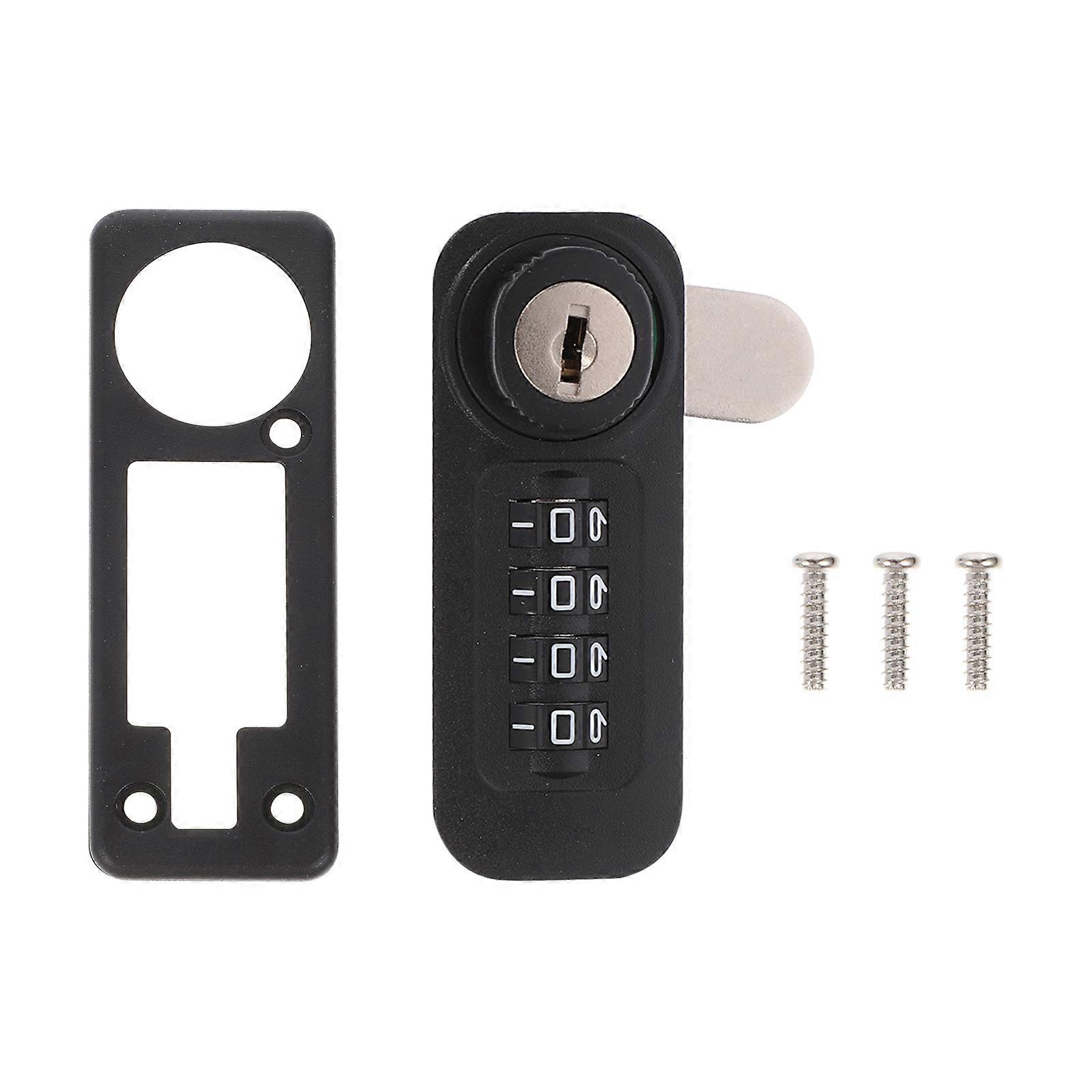 Mechanical Combination Lock for Locker Doors with 4 Digit Code for Locking