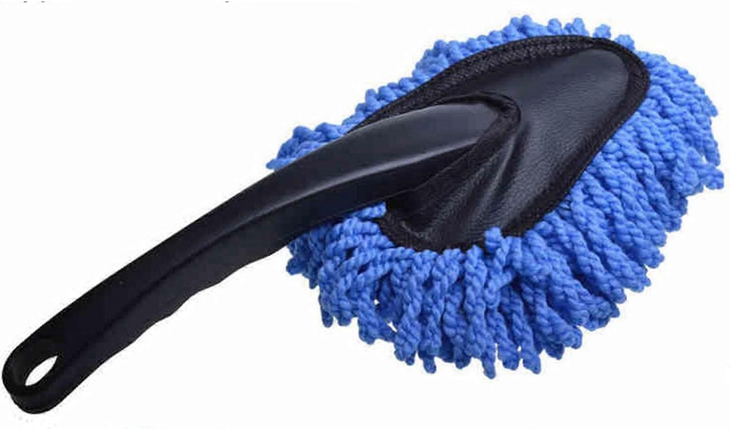 Microfiber Car Duster and Wheel Brush Set with Extendable Handle