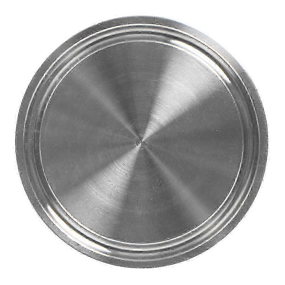 rustfritt stål solid sanitær endehette passer 2inch tri klemme ferrule flens