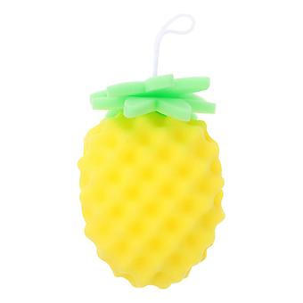 1pc Supple Sponge Baby Bath Brush Lovely Cartoon Shower Brush for Baby