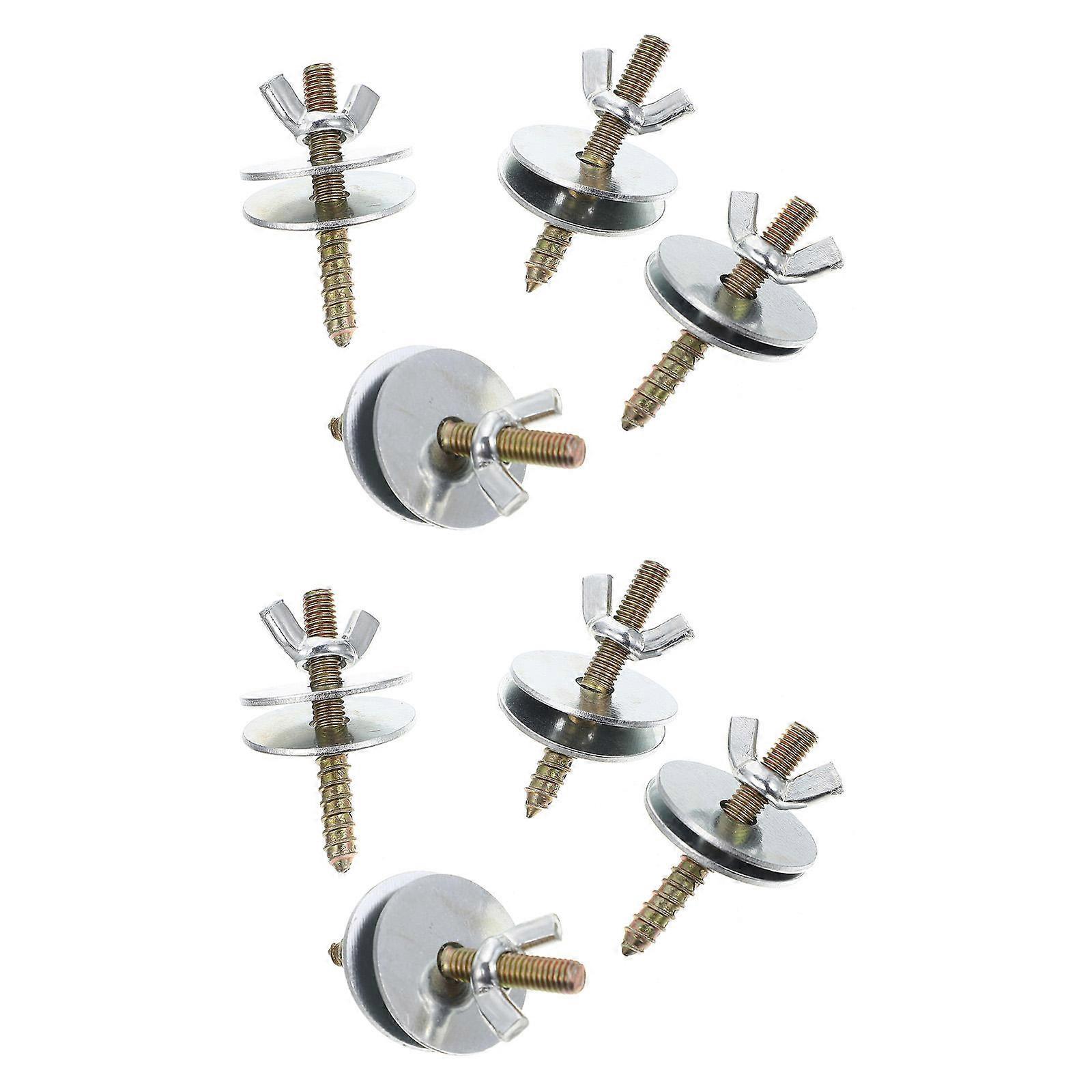 Bird Cage Retaining Screws for Fixing 8Sets Durable Metal Material