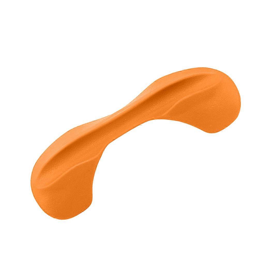 Barbell Cushion Squat Pad for Exercise with Securing Straps Orange