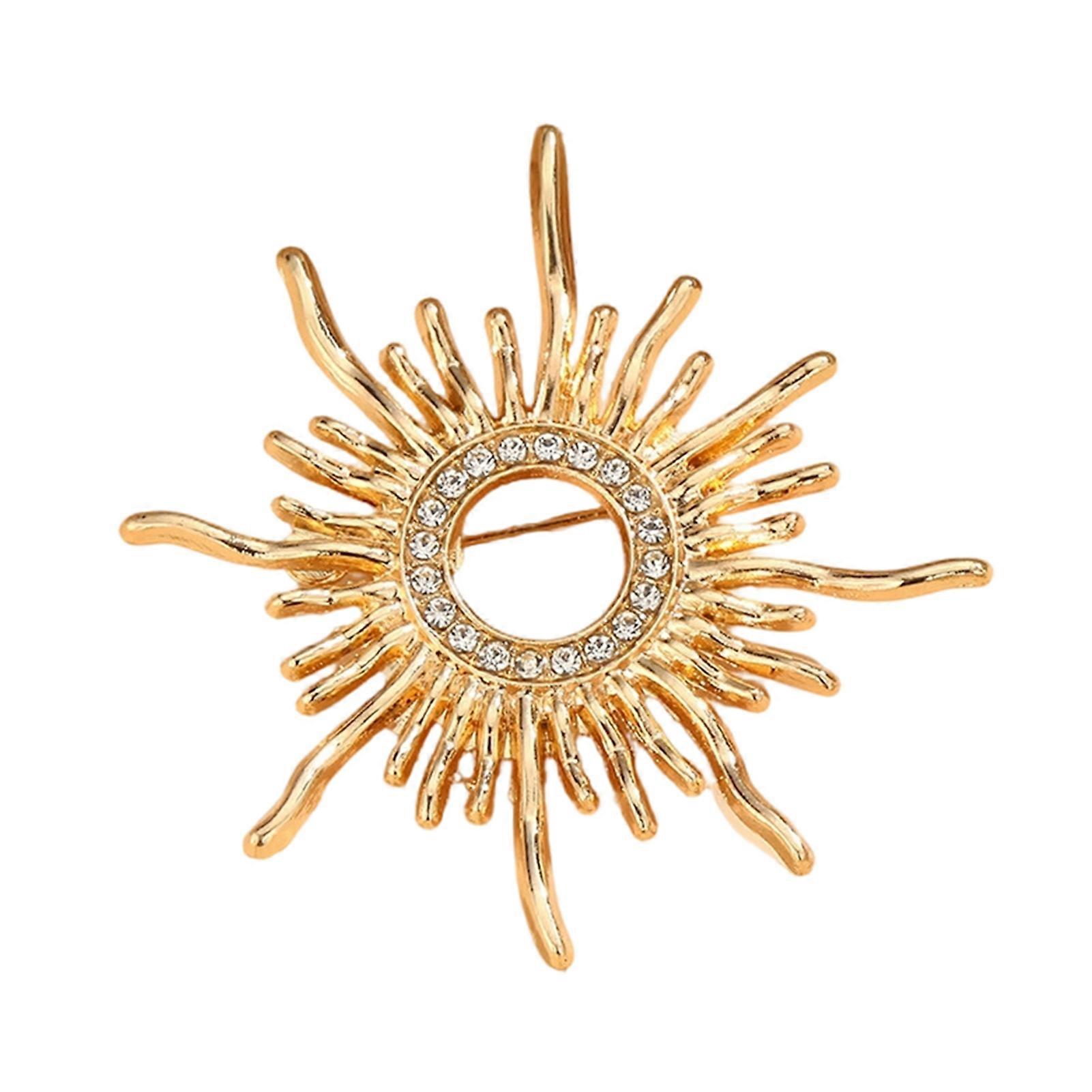 Alloy Geometric Pin for Jacket and Bag