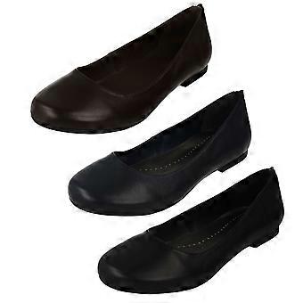 Ladies Leather Collection flate sko