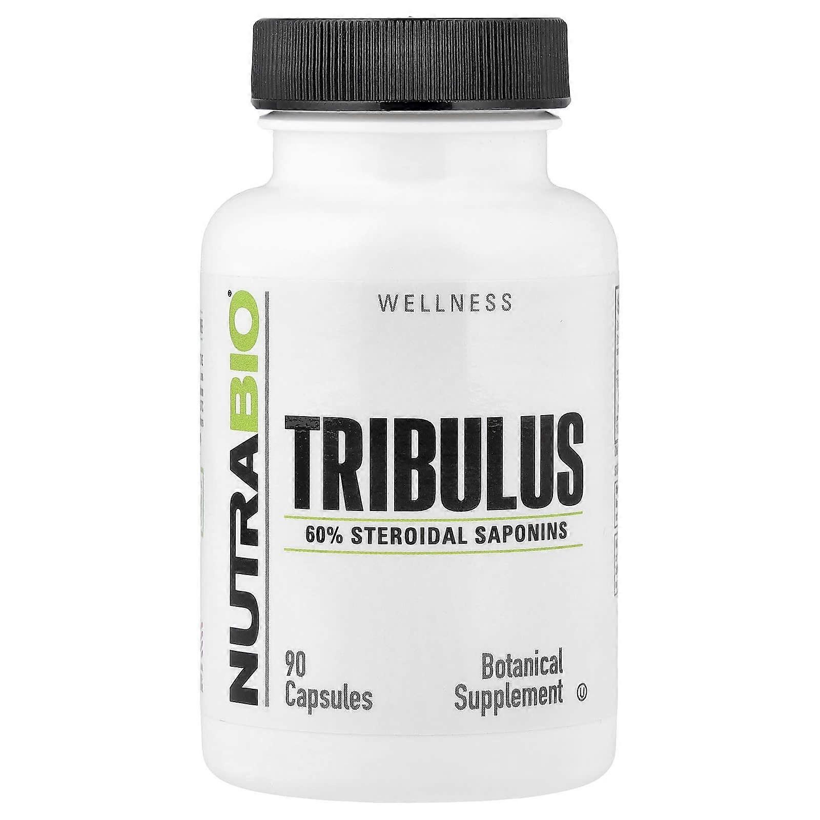 NutraBio, Tribulus, 90 Capsules (500 mg per Capsule)