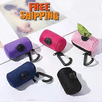 Dog Poop Bag Holder Dispenser Pet Waste Carrier for Leash Walking