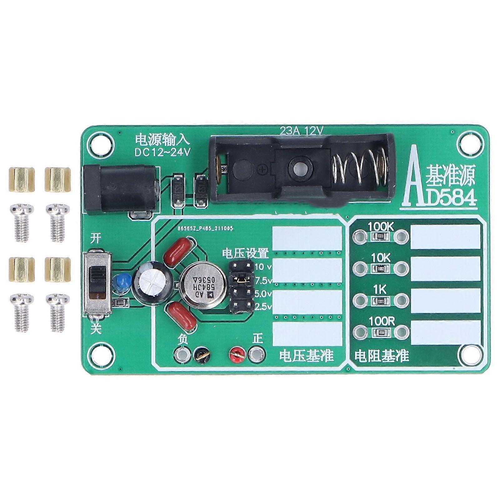 AD584 4 Channel Voltage Resistance Reference Module High Accuracy Multimeter Calibration Module