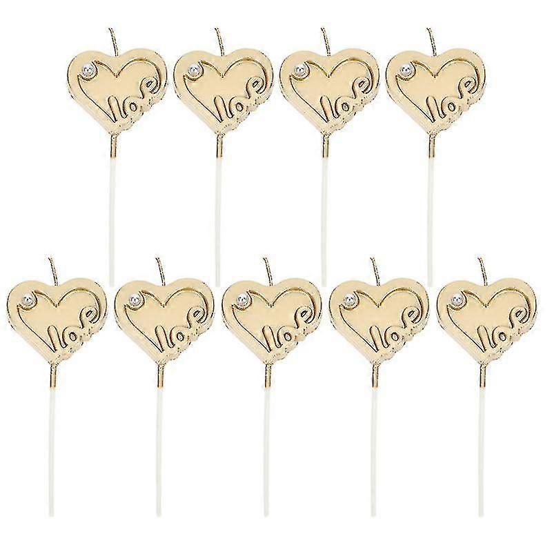 9pcs cake decorations , Cake Candles