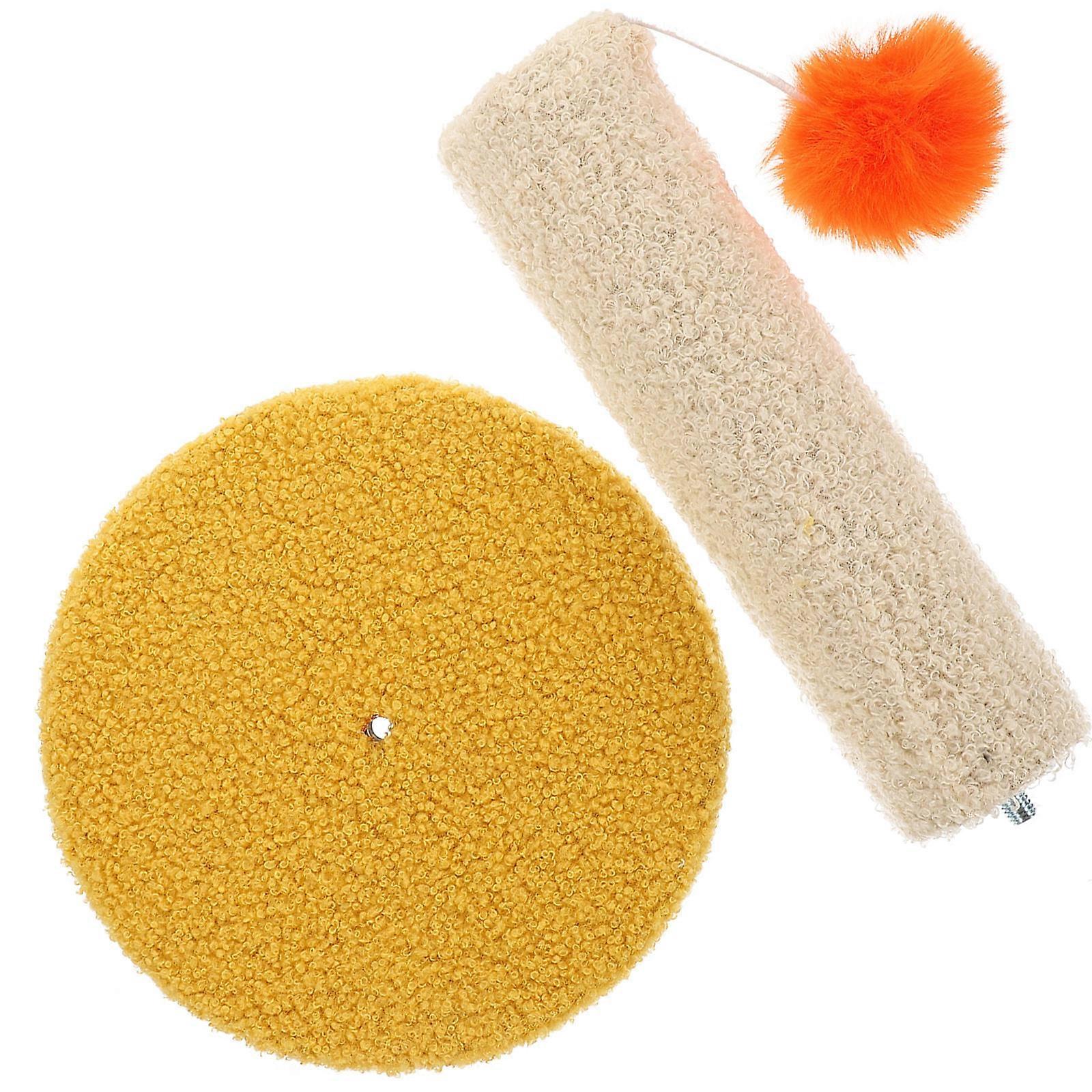Cat Scratching Post Vertical Scratching Post for Pet Use 3Pcs Reusable Set
