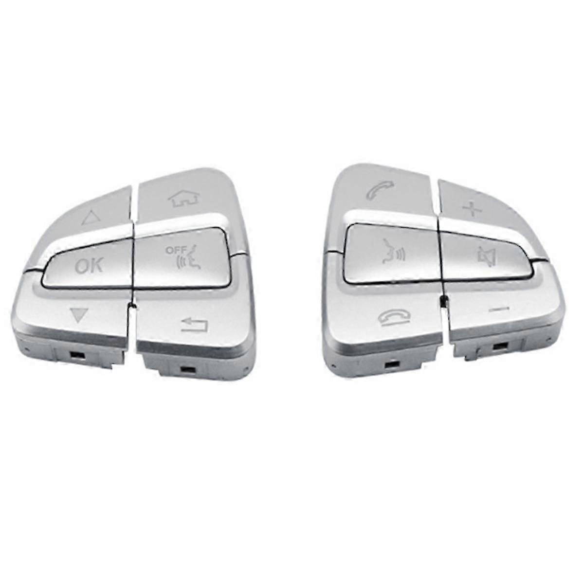 Car Multifunction Steering Wheel Button Volume Adjustment Switch for - C-Class W205 GLC W253