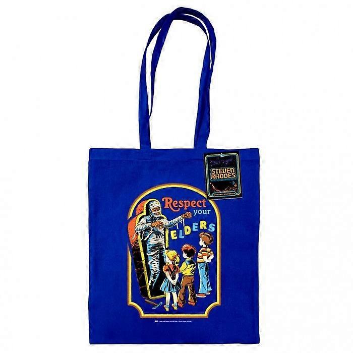Steven Rhodes Respect Your Elders Tote Bag