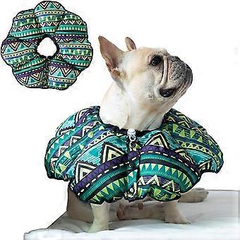 Adjustable Pet Dog Recovery Collar | Puppy Cats After Surgery E-Collar | Soft Cone of Shame | Anti-Bite Lick Wound Protective Neck Collar for Small Do