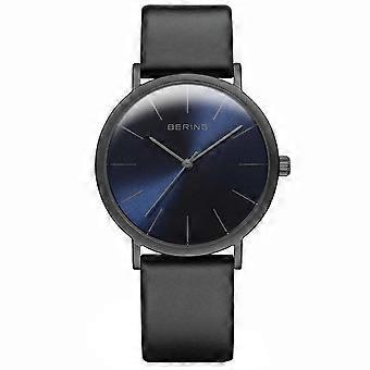 Bering Unisex Watch Wristwatch Slim Classic - 13436-427 Leather Strap