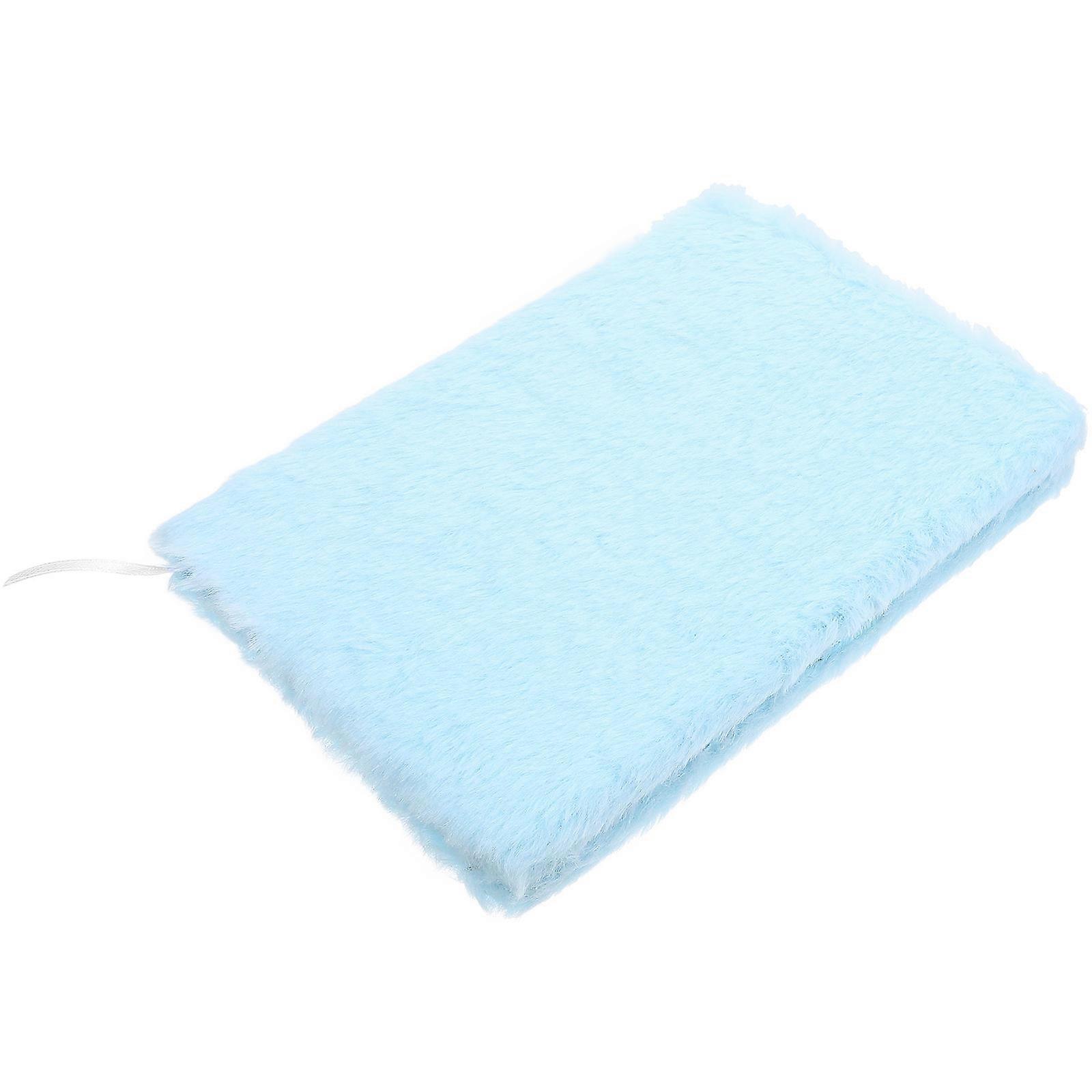 Fluffy Cover Notebook for Taking Notes Plush Portable Journal