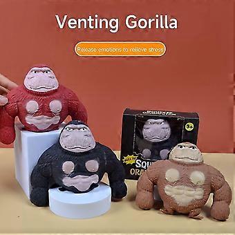 Stretchy Monkey Toys, Splat Monkey Stress Relief Toy, Squeeze Monkey Splat Toys, Stress Relief Fidget Toys Stress Squeeze Gorilla Toys-eyzi