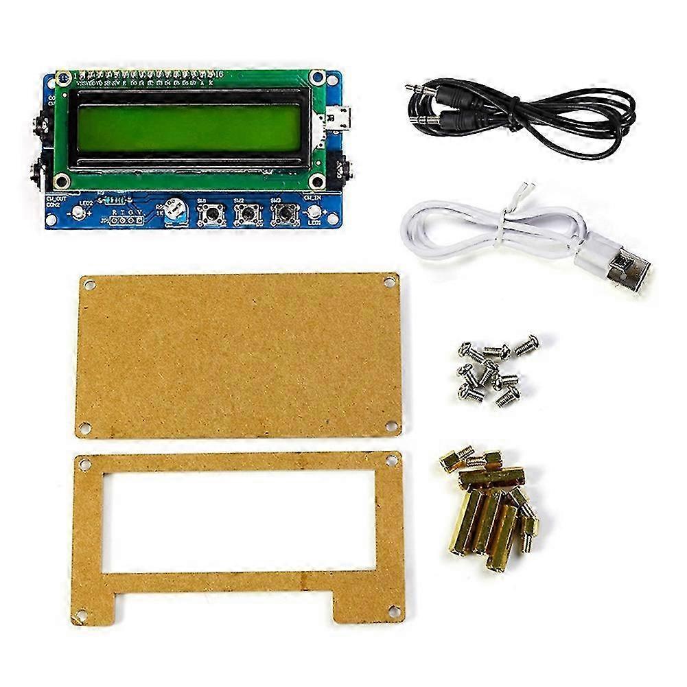 Upgraded HU-069B CW Morse Code Decoder Trainer Parts Electronic DIY Circuit Board Welding Practice Kit