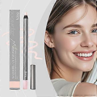 Long-Lasting Smooth Eyeliner Pencil (Frosting Color) Naturally Defines And Lines With Silky, Smudge-Proof Makeup Eyeliner Pencil
