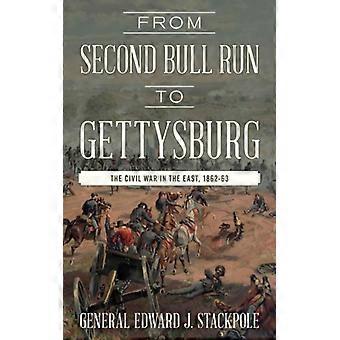 De Second Bull Run a Gettysburg: A Guerra Civil no Leste, 1862-63 - Edward J. Stackpole - Brochura - Livro em inglês - História