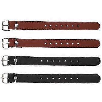 Bike basket fastener strap - 2 pairs for front cycling baskets