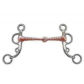 Stainless Steel Horse Snaffle Tacks Equestrian Equestrian Accessories for Horse Training BT1146
