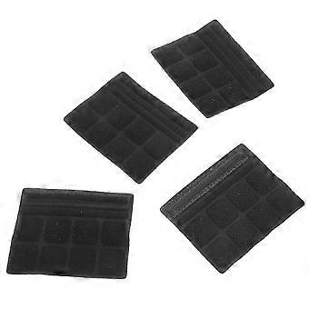 4pcs Universal Helmet Chin Pads Sponge Padding Replacement Lining Cushion Mat Liner compatible with Cycling Bike Motorcycle Bicycle Riding