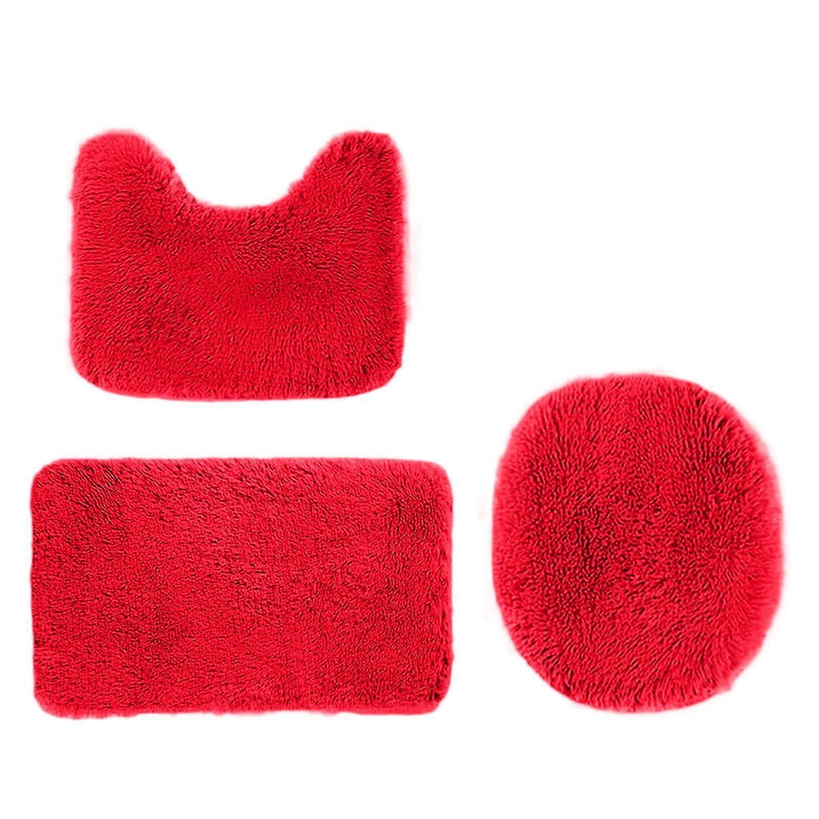Plush Absorbent Shag Bath Rug