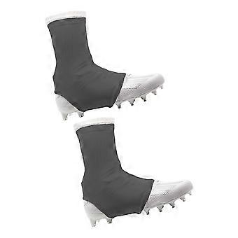 Multifunctional Cleat Cover for Youth and Adult Football Baseball Lacrosses Protections Keep Laces Tied Block Turfs grey